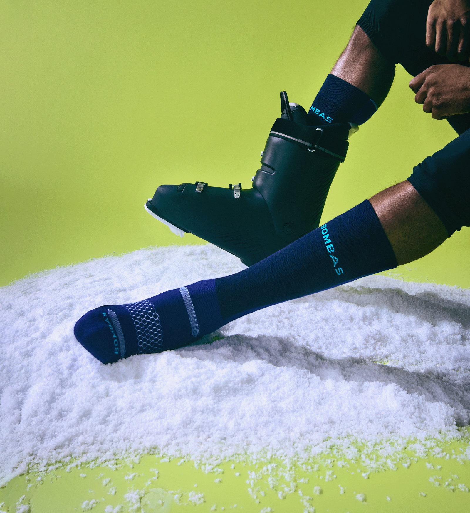 Mid-Cushion Merino Wool Ski & Snowboard Socks - cosmic night [LIFESTYLE] [9714]