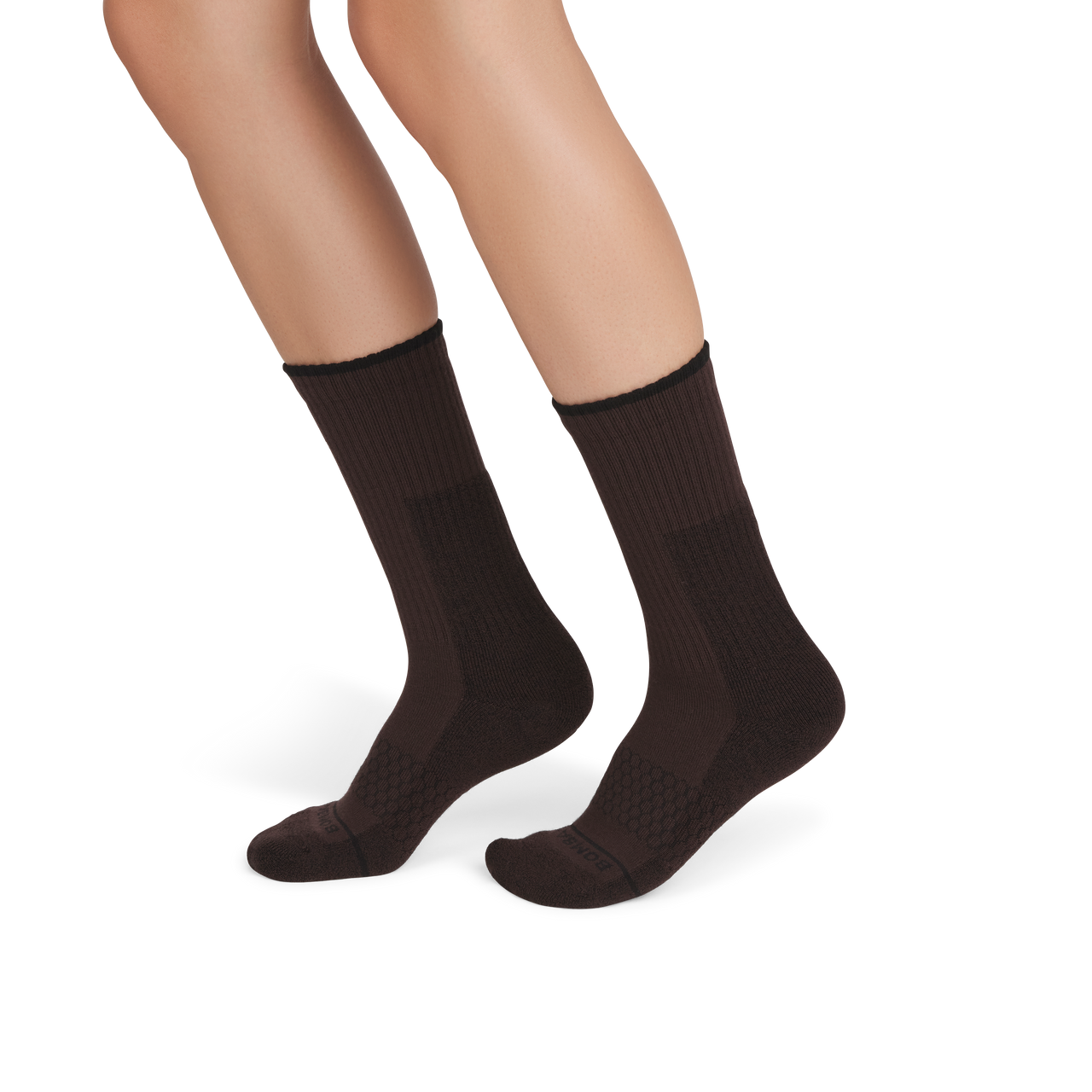 Ultra Strong Merino Blend Calf Socks - Dark Espresso WO1 [9808]