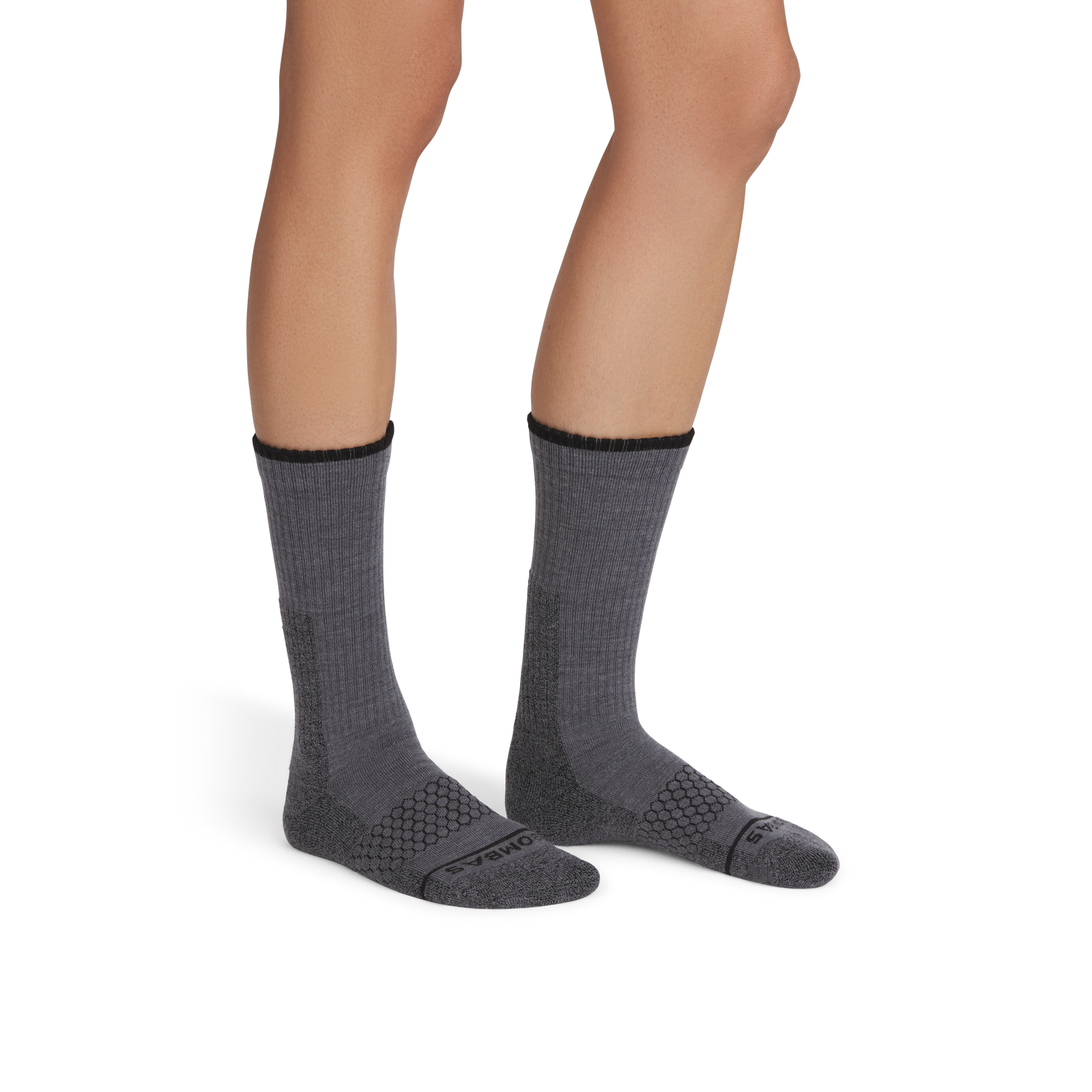 Ultra Strong Merino Blend Calf Socks - Storm Sky Heather WO1 [9809]