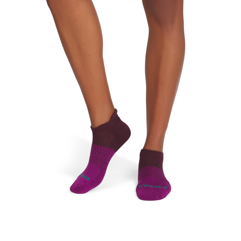 Women's Ankle Socks - Berry Plum WO1 [9813]