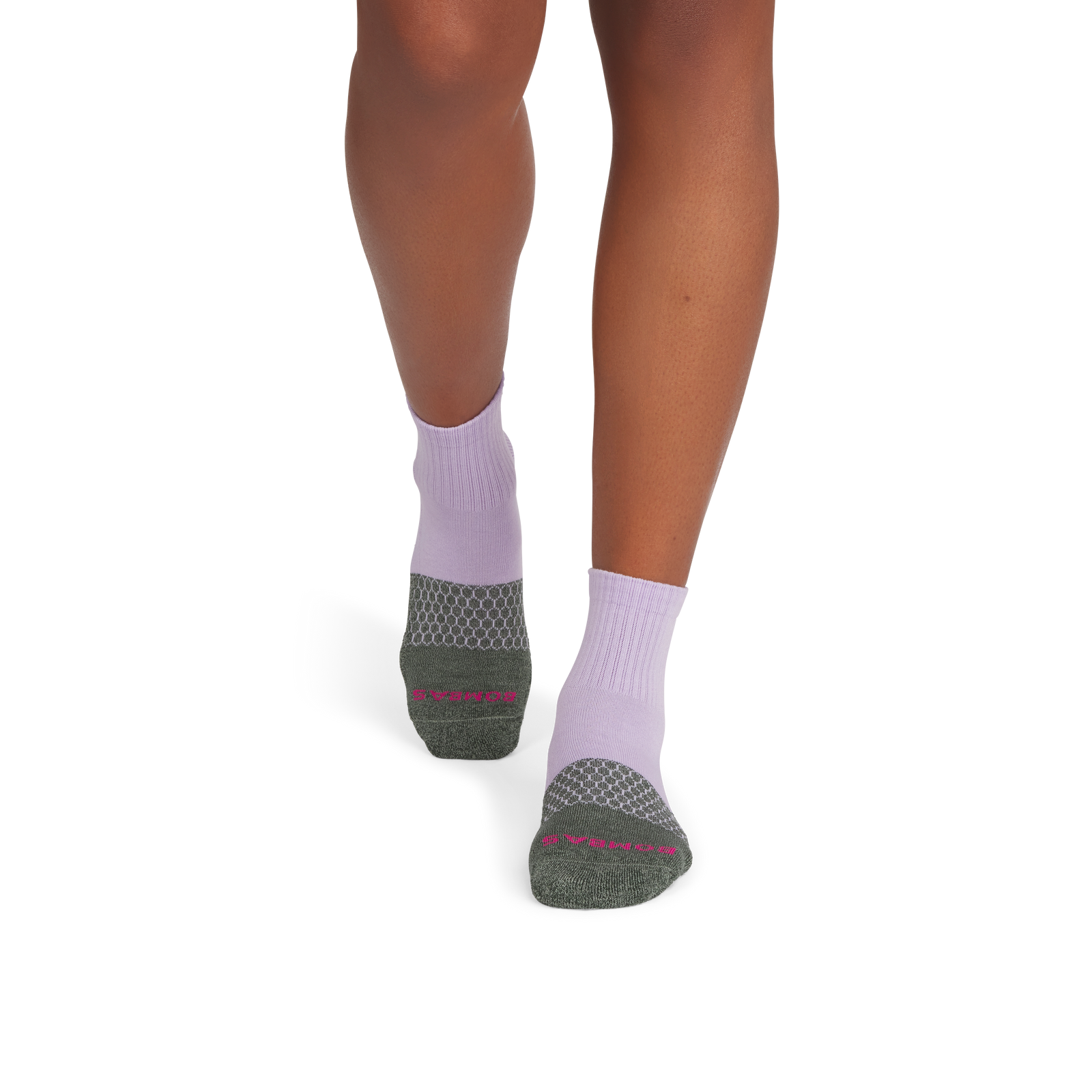 Quarter Socks - dark balsam soft lavender WO1 [9815]