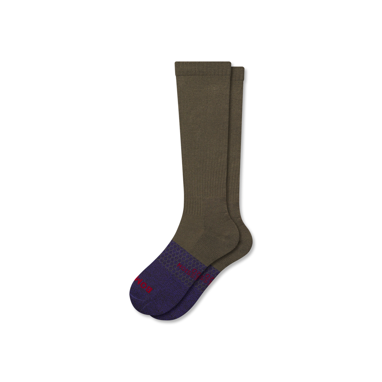 Everyday Compression Socks (15-20mmHg) - dark espresso slate green L [9819]