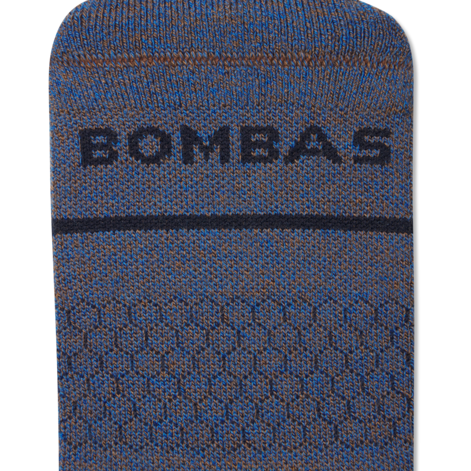 Merino Wool Everyday Compression Socks (15-20mmHg) - dusted cocoa midnight navy Detail [9821]