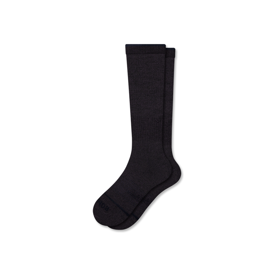 Women's Merino Wool Blend Everyday Compression Knee High Socks (15-20mmHg) - Support Court Fit