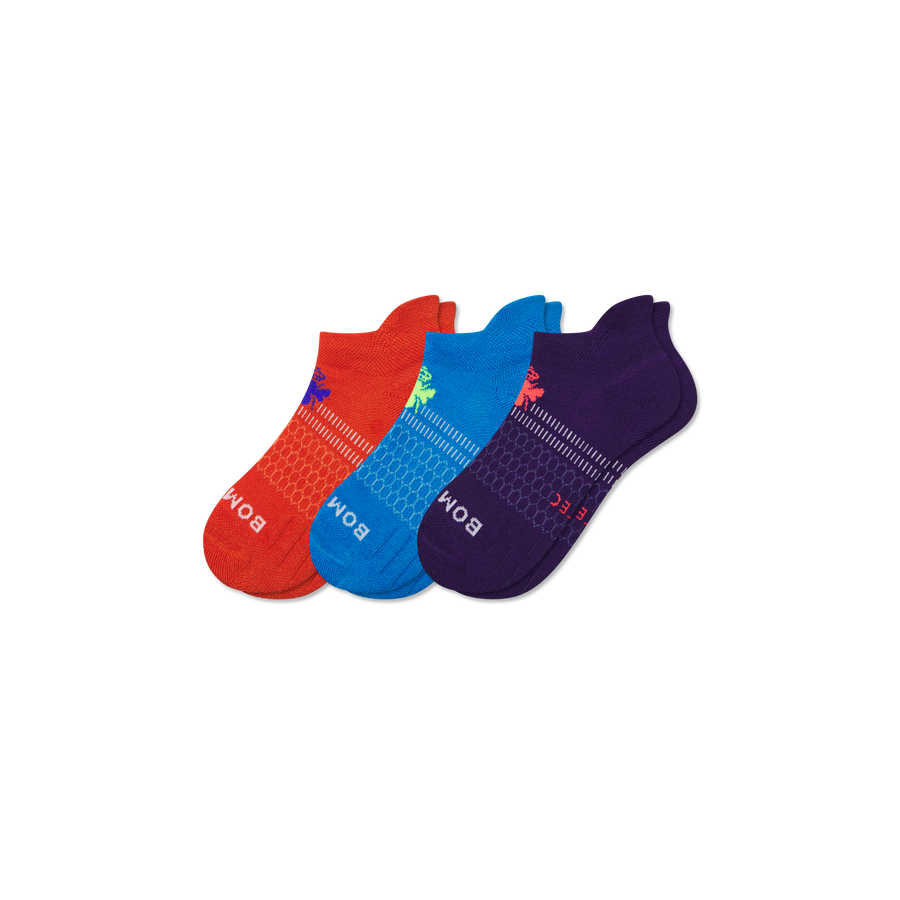 Youth All-Purpose Performance Ankle Sock 3-Pack - Studio Home Cushion