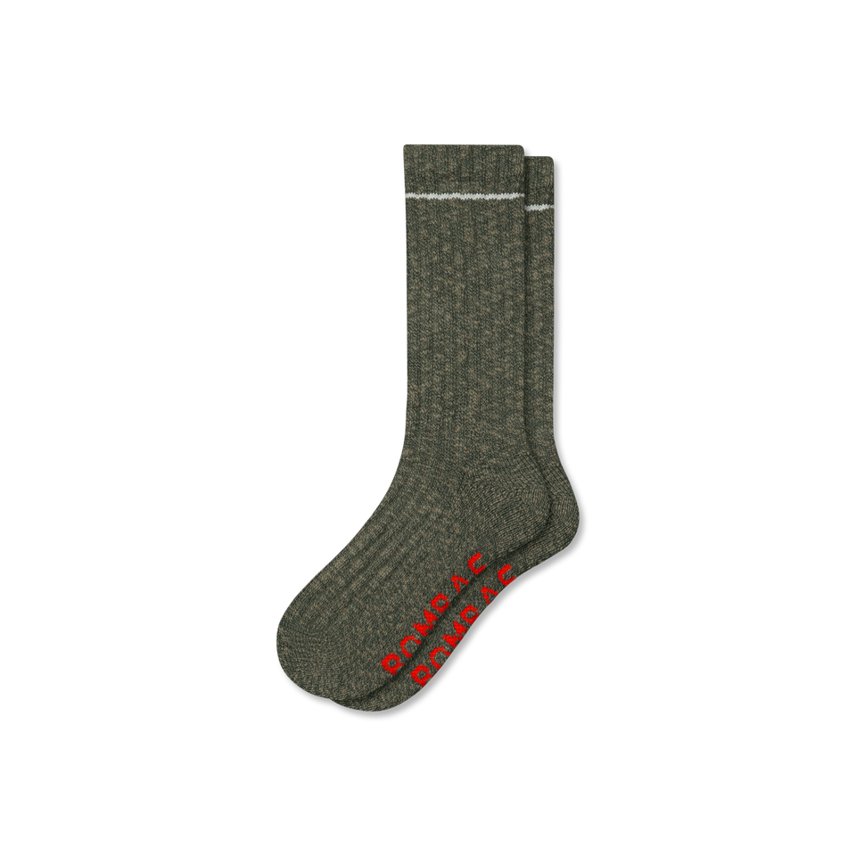 Chunky Ragg Calf Socks - Dark Balsam L [9937]