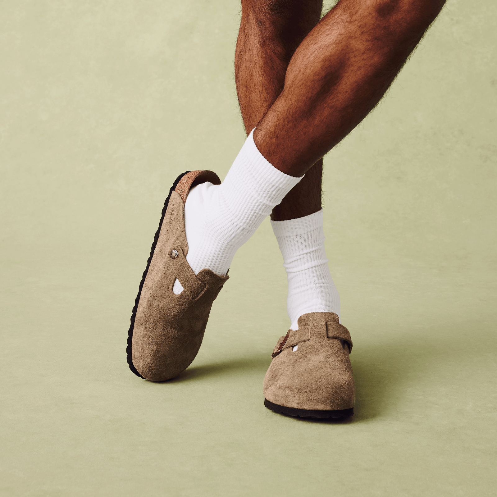 Modern Rib Calf Socks - Bright White MO [LIFESTYLE] [5701]