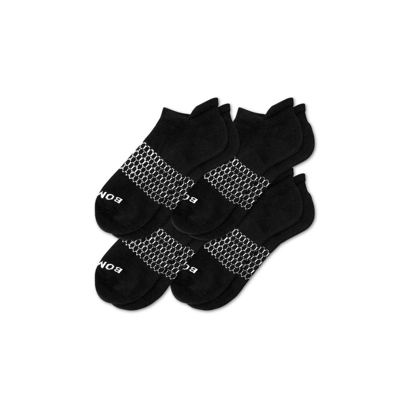 Men's Solids Ankle 4-Pack - black - 1