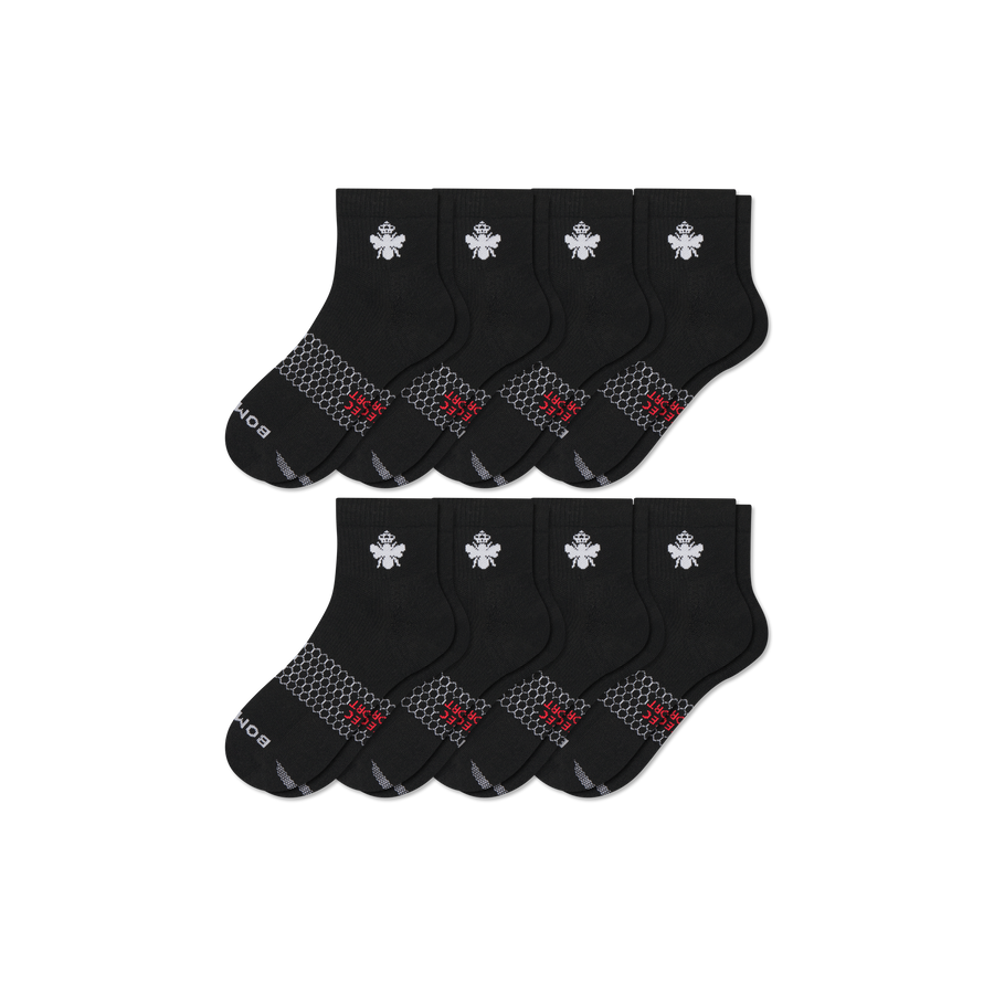 Men's All Sport Quarter Sock 8-Pack - Run Studio Step