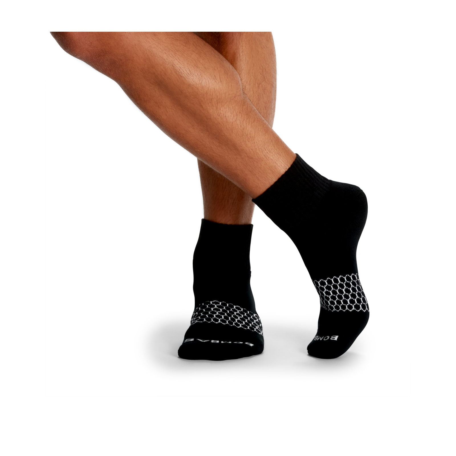 Men's Quarter Sock 8-Pack - black - 8