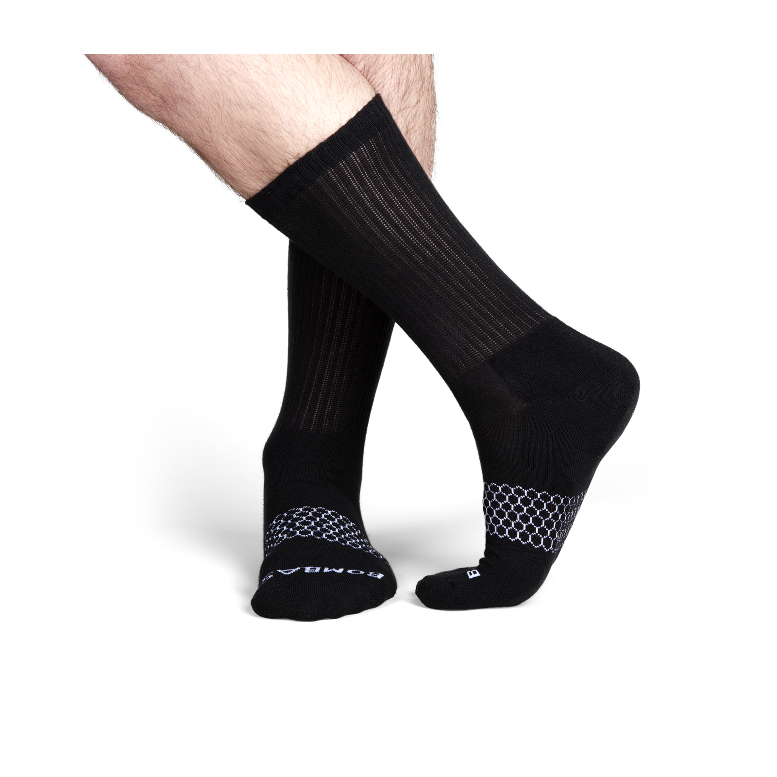 Men's Calf Sock 12-Pack - black - 8