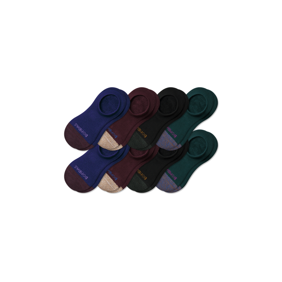 Women's Cushioned No Show Sock 8-Pack - Comfort Low Cut Support