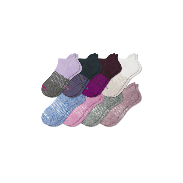 Women's Ankle Sock 8-Pack - Chair Lavender Marls Mix L