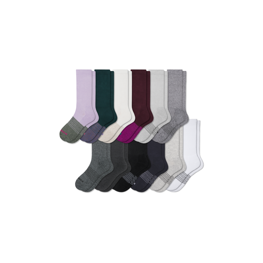 Women's Marl Calf Sock 12-Pack - Active Home Move