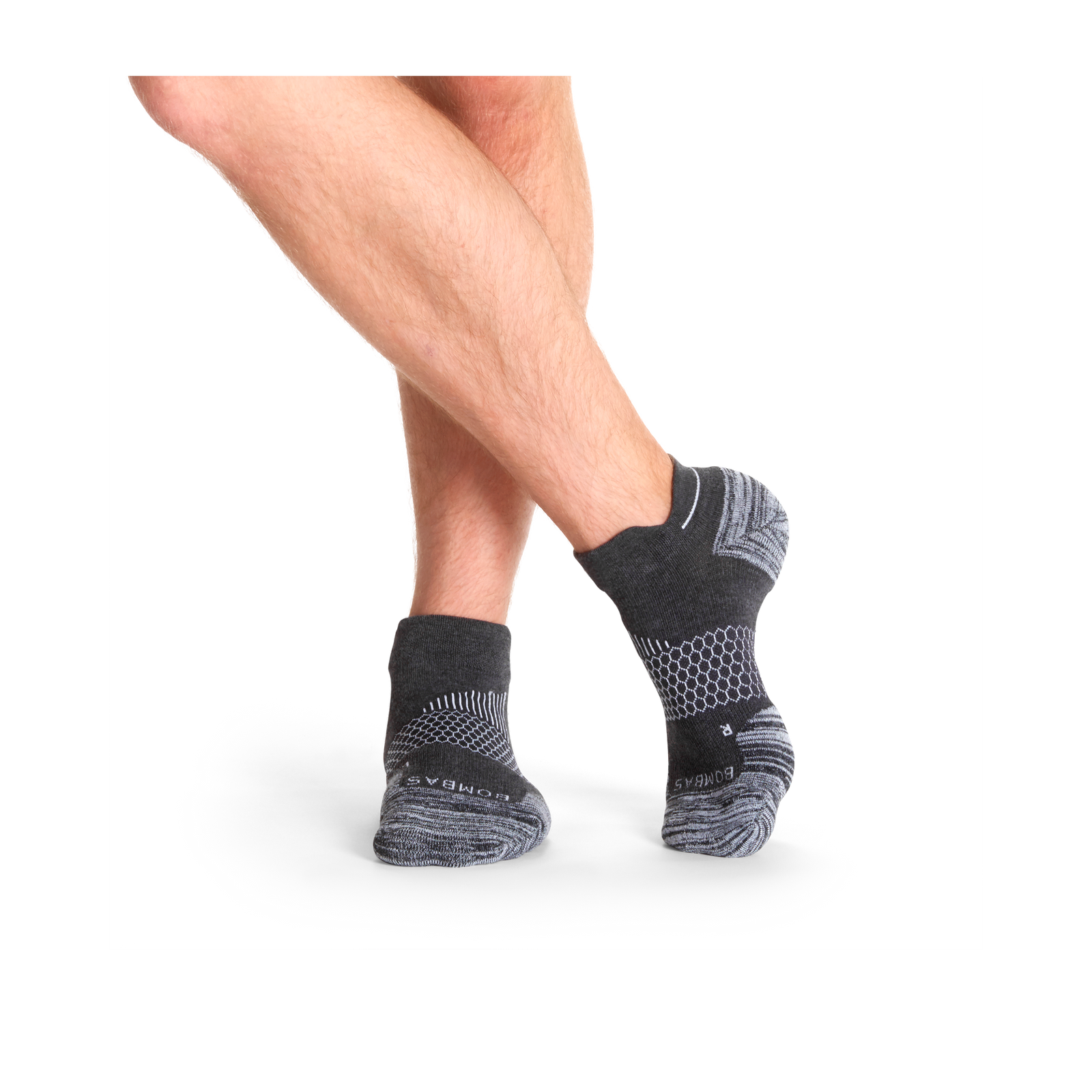 Running Ankle Socks - Charcoal MO2 [3107] [OLD CORE]