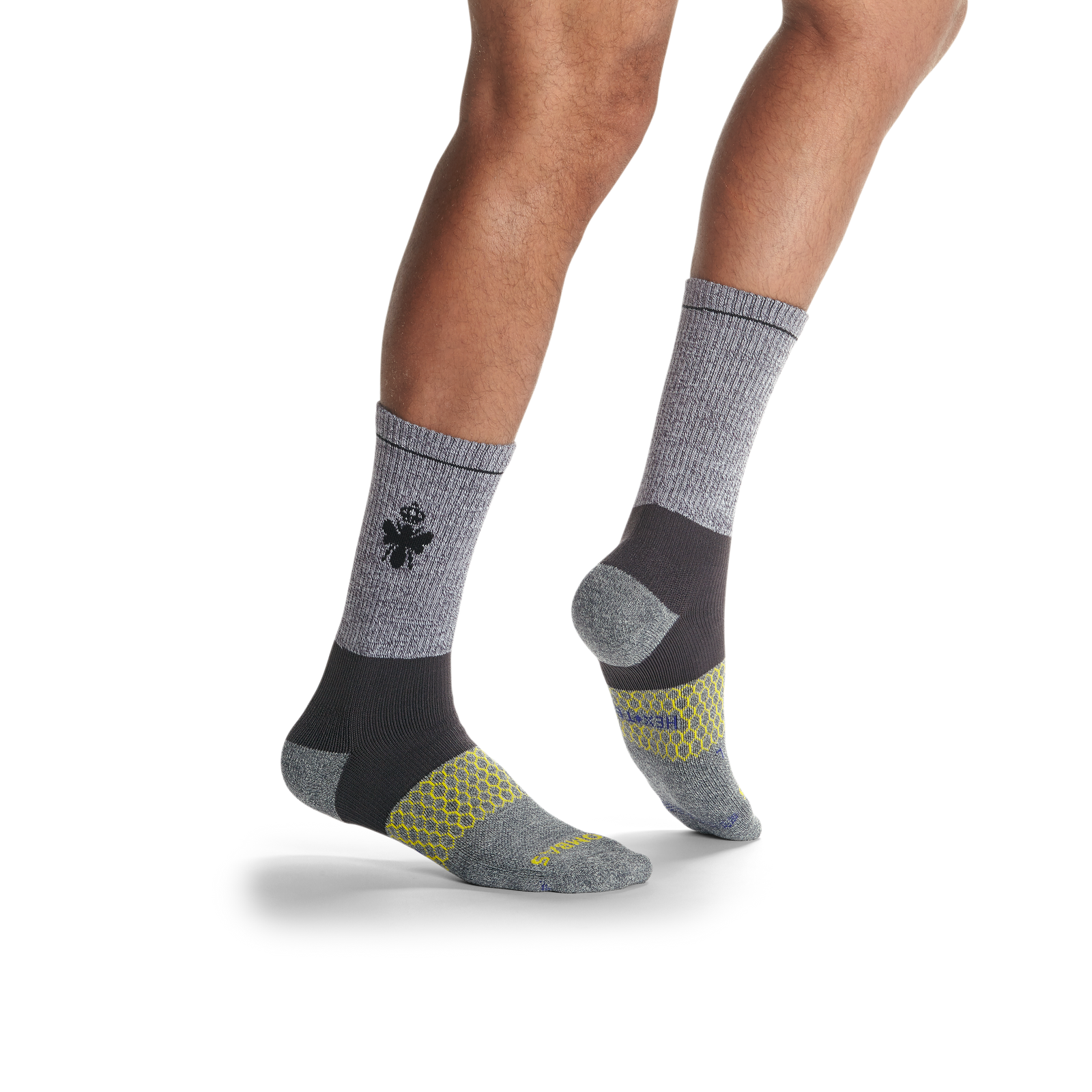 Men's All-Purpose Performance Work Calf Socks - charcoal - 4