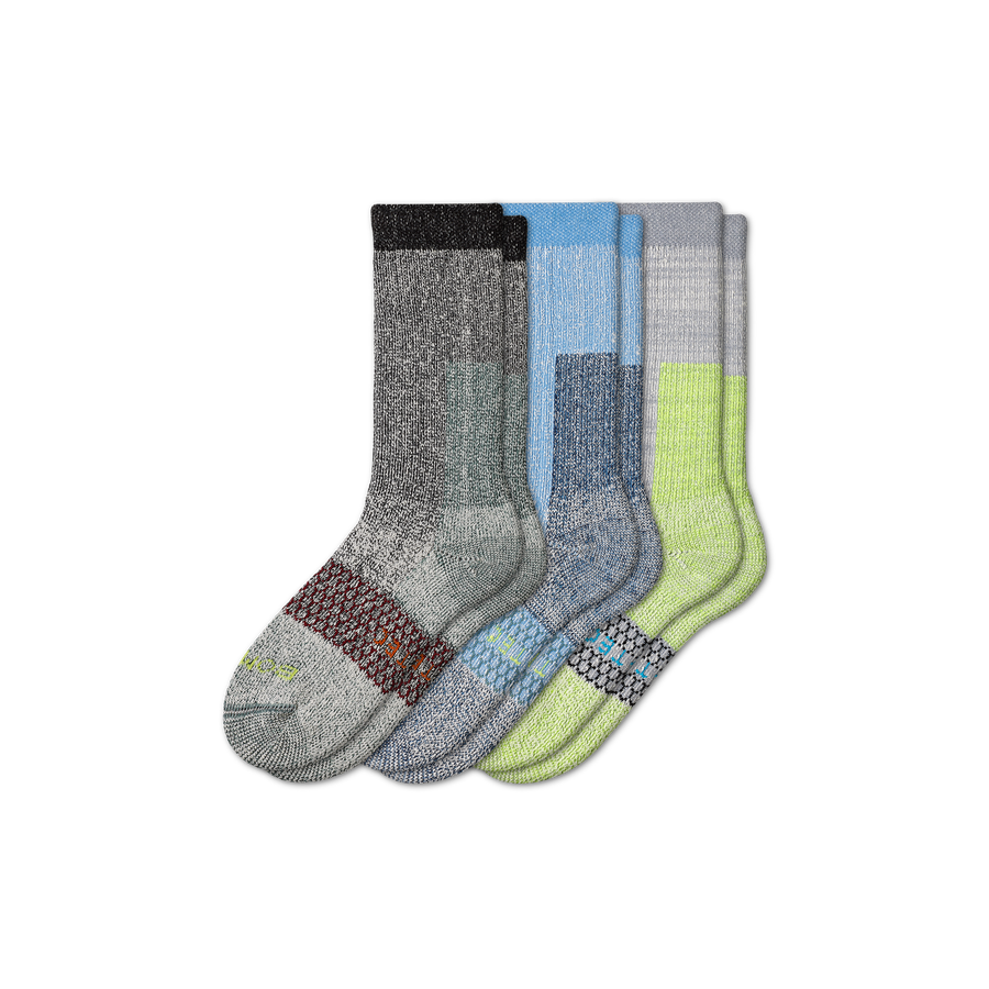 Women's All-Purpose Performance Heavy Duty Calf Sock 3-Pack - Cushion Office Rotation