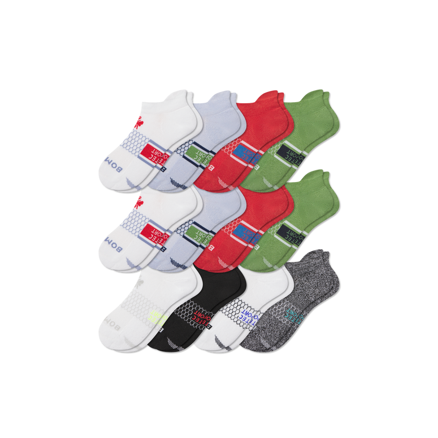 Youth All Sport Ankle Sock 12-Pack - Classic Hike Step