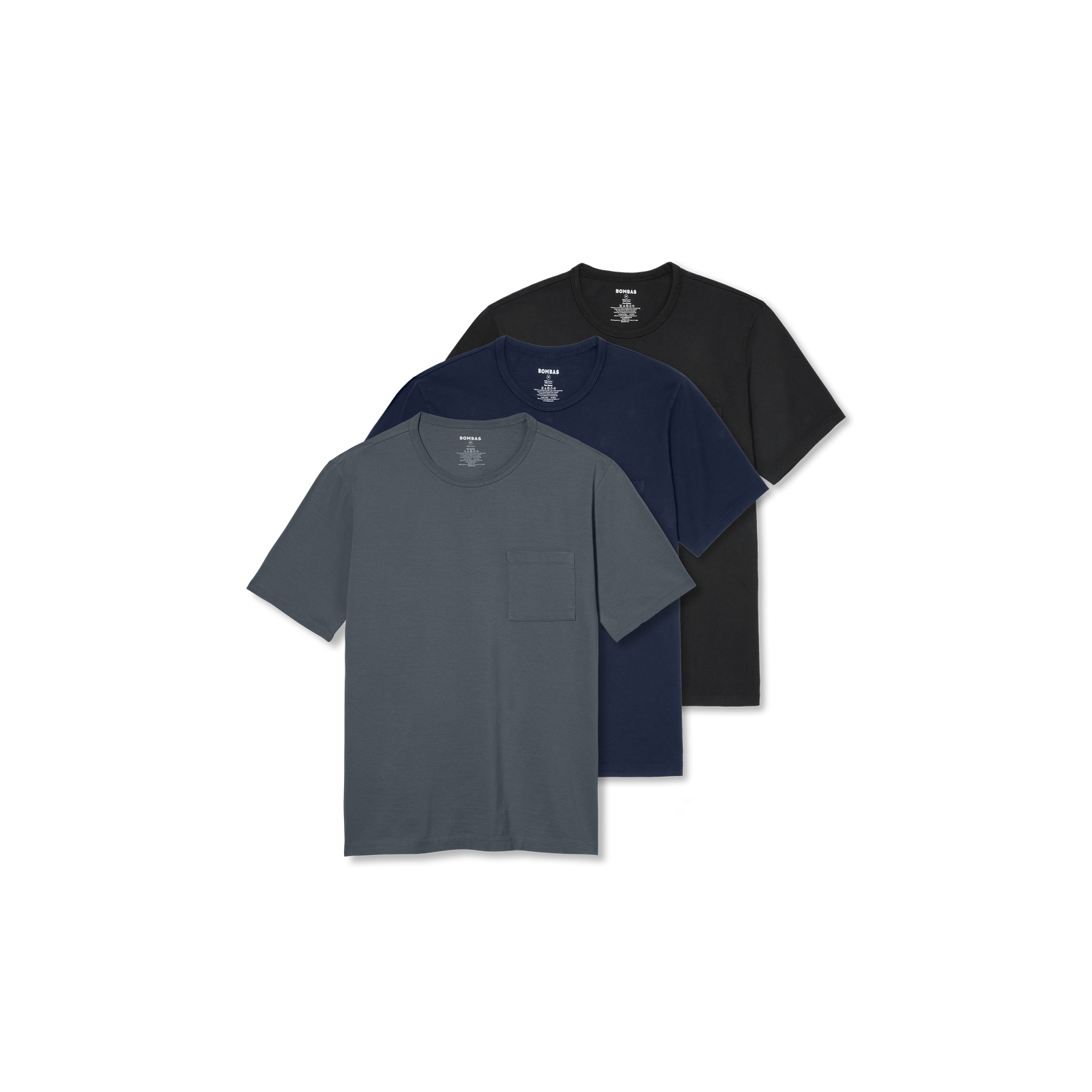 Womenâ€™s Premium Weight Boyfriend T-Shirt 3-Pack - Dark Pebble Mix L