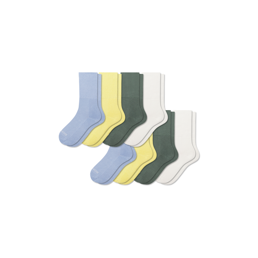 Youth Ultra Stretch Calf Sock 8-Pack - Cozy Everyday Move