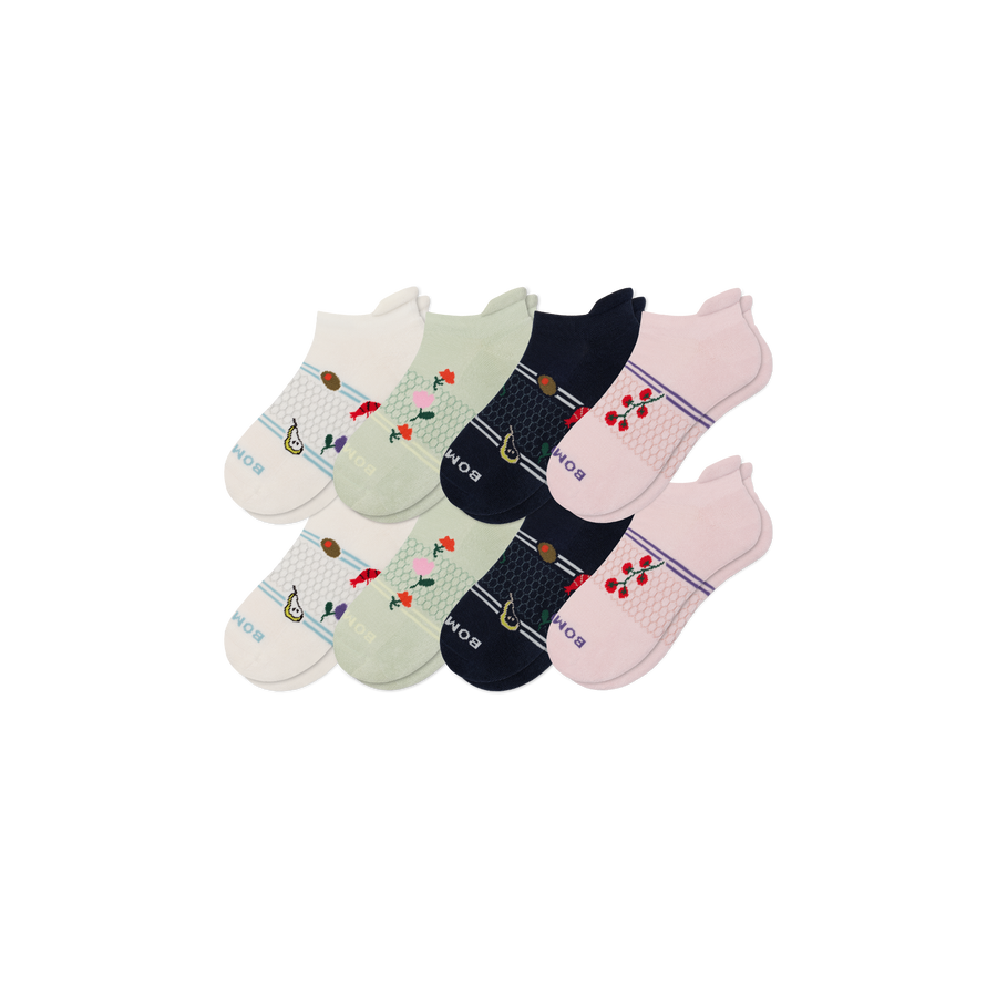 Women's Dinner Party Ankle Sock 8-Pack - Fresh Court Rotation