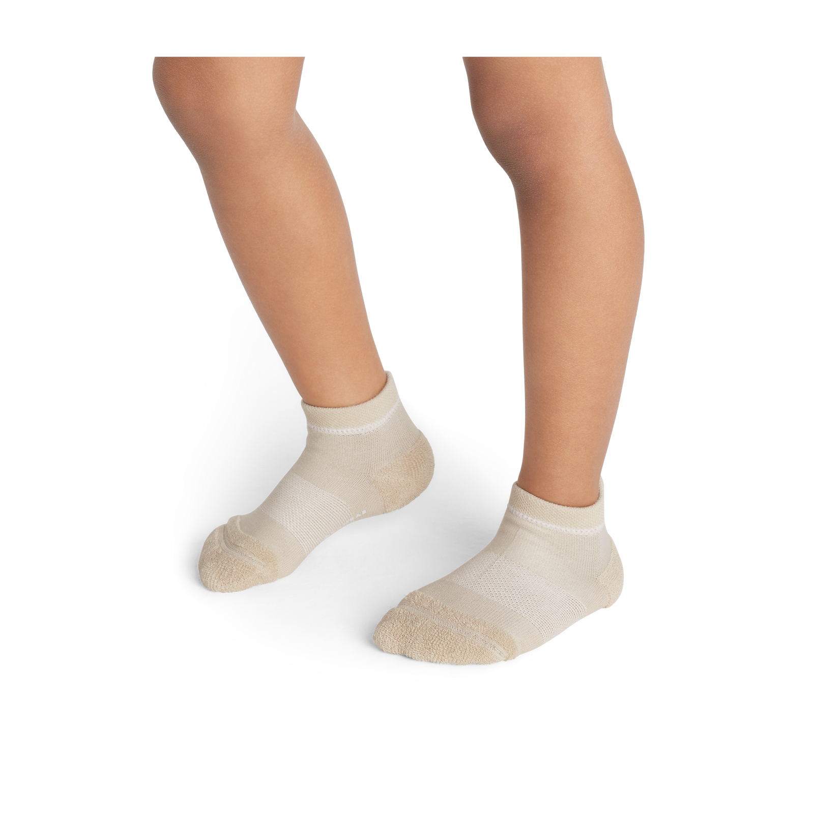 Toddler Lightweight Ankle Sock 12-Pack, Red Blue Mix, Onmodel2
