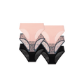 Floral Pink Black Mix