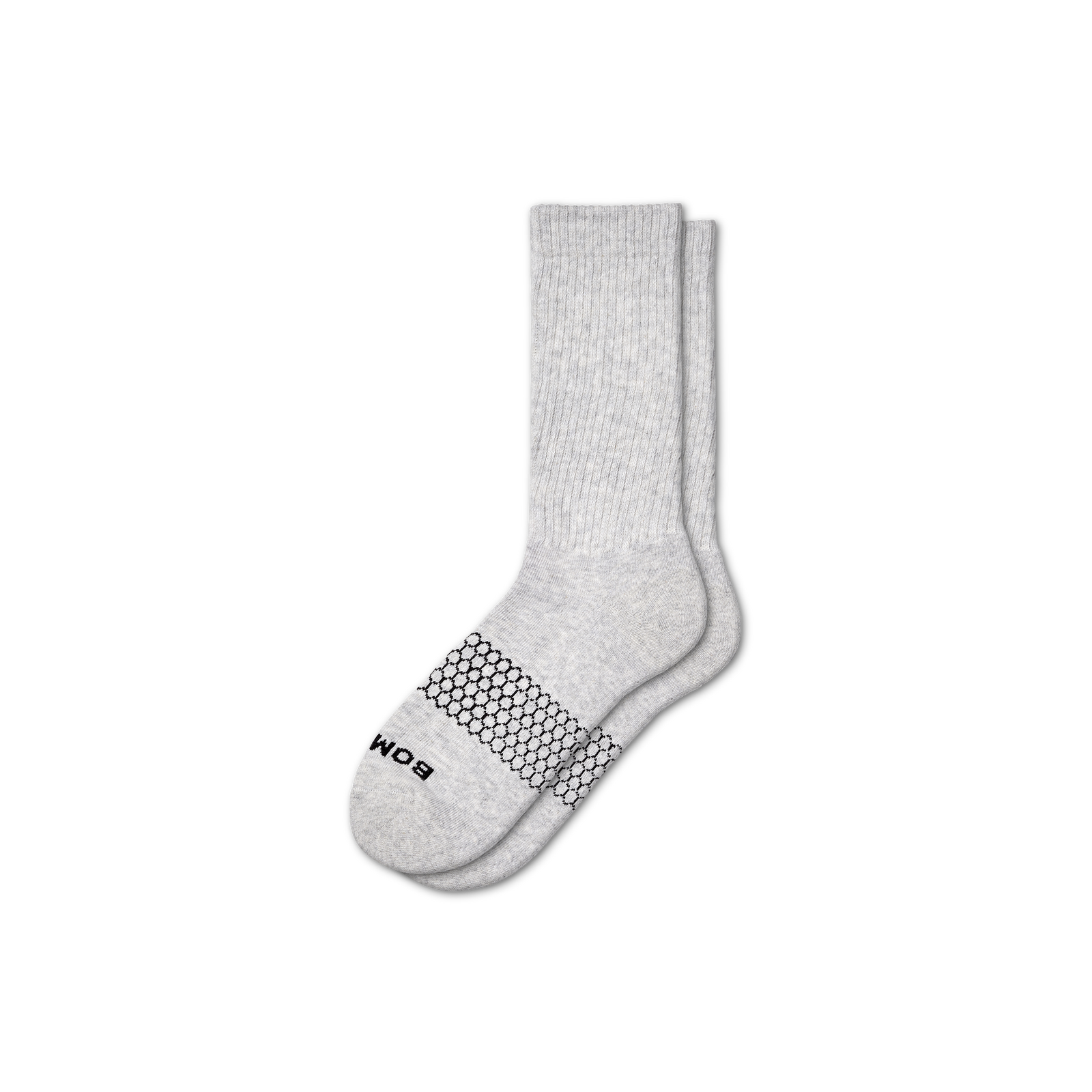 Men's Solids Calf Sock - grey - 3