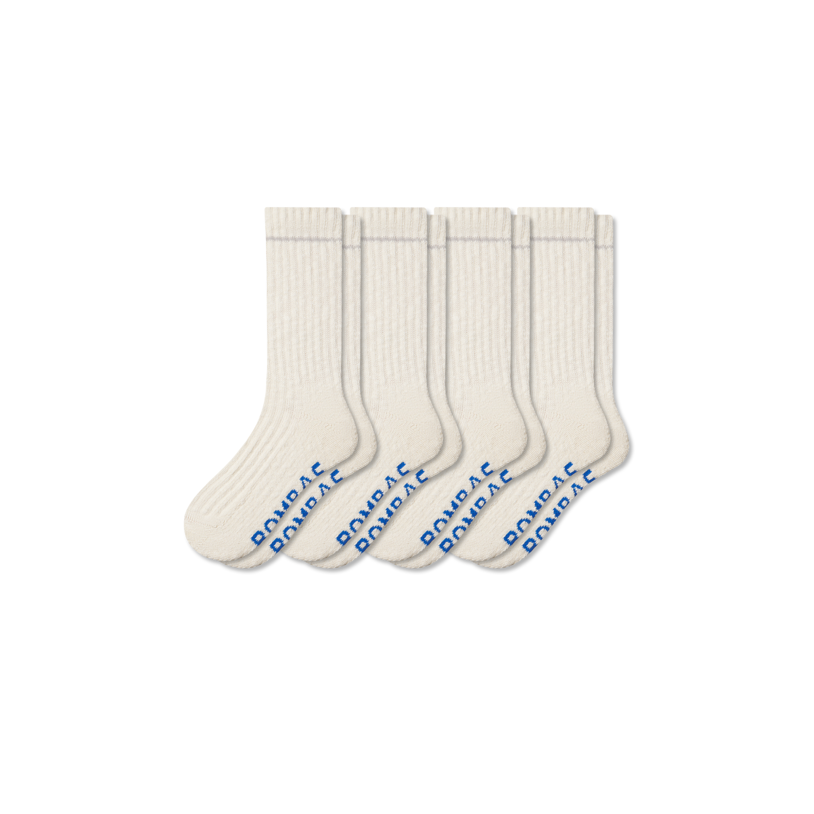 Chunky Ragg Calf Sock 4-Pack - ivory L