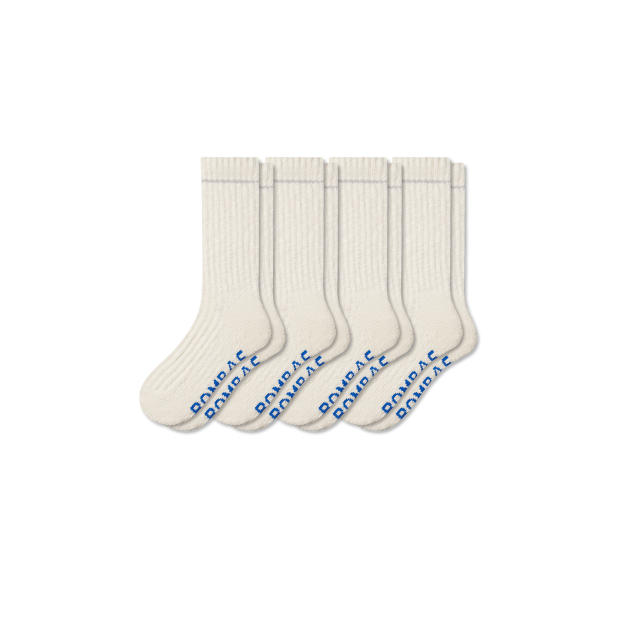 Women's Chunky Ragg Calf Sock 4-Pack - Everyday Office Wear