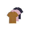 Mauve Toffee Navy Mix