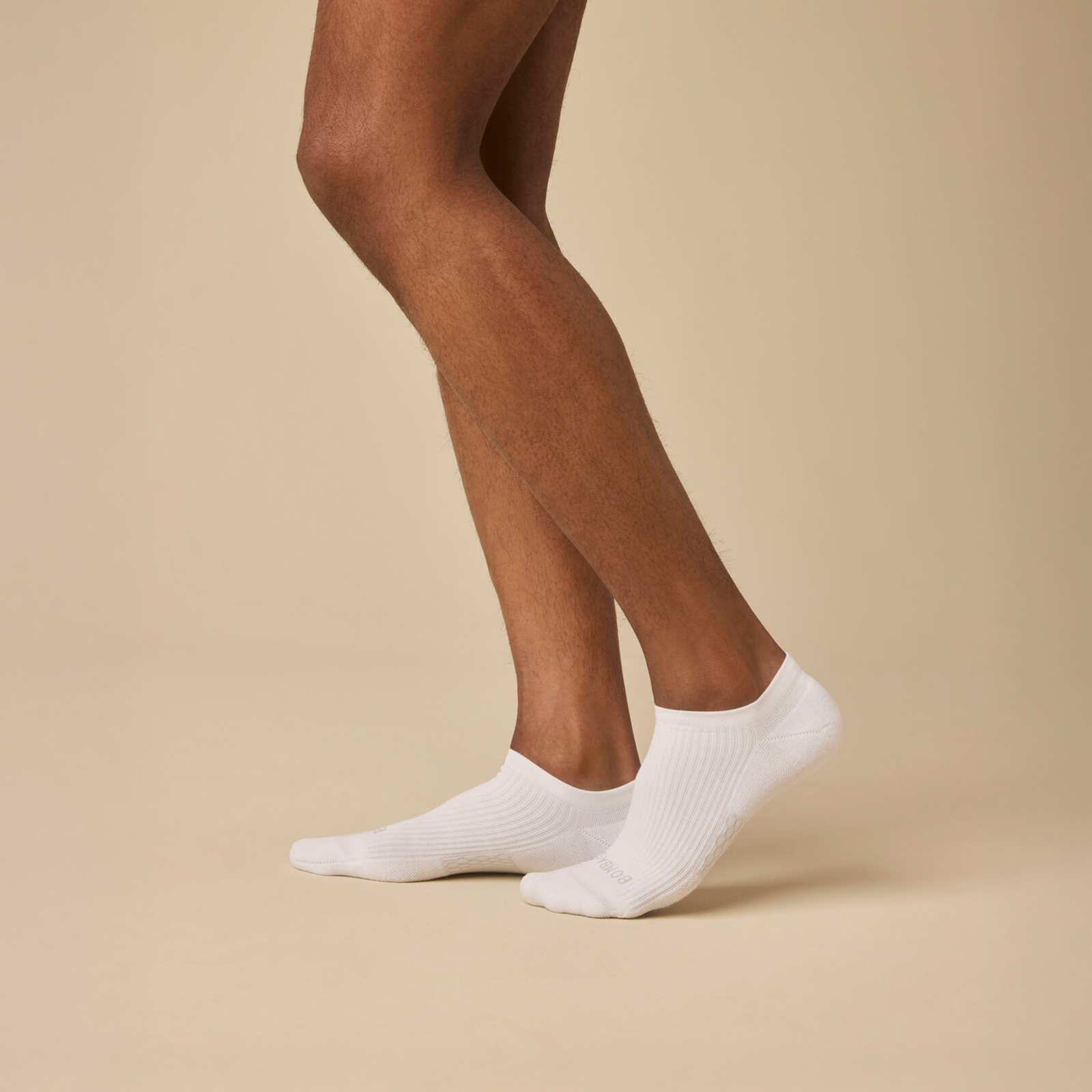 Modern Rib Ankle Socks - White MO [LIFESTYLE] [8606]
