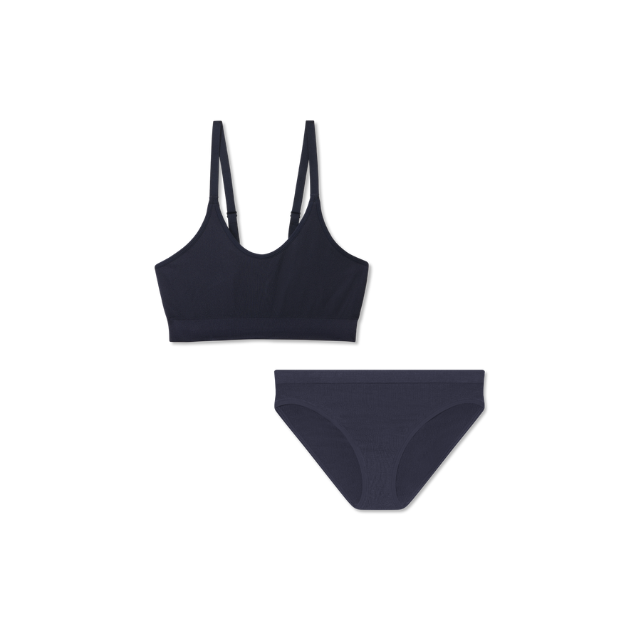 Women's Seamless Scoop Bralette + Bikini Pack - Smooth Layer