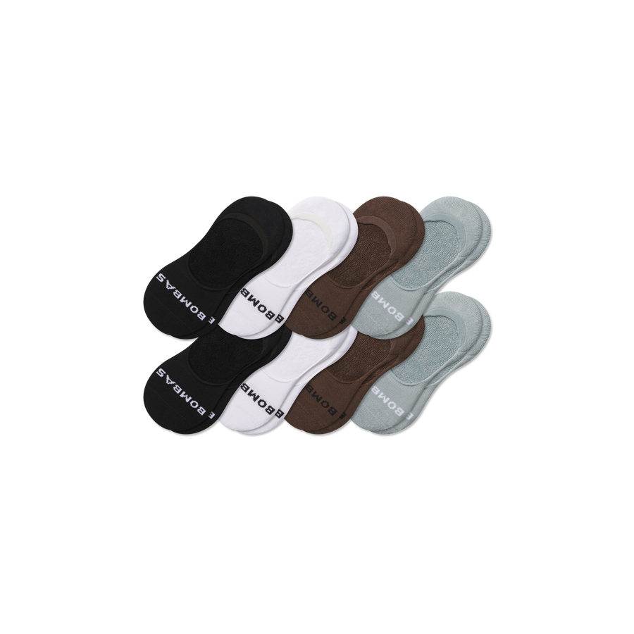 Men's Mid-Cut Cushioned No Show Sock 8-Pack - Soft Hike Fit