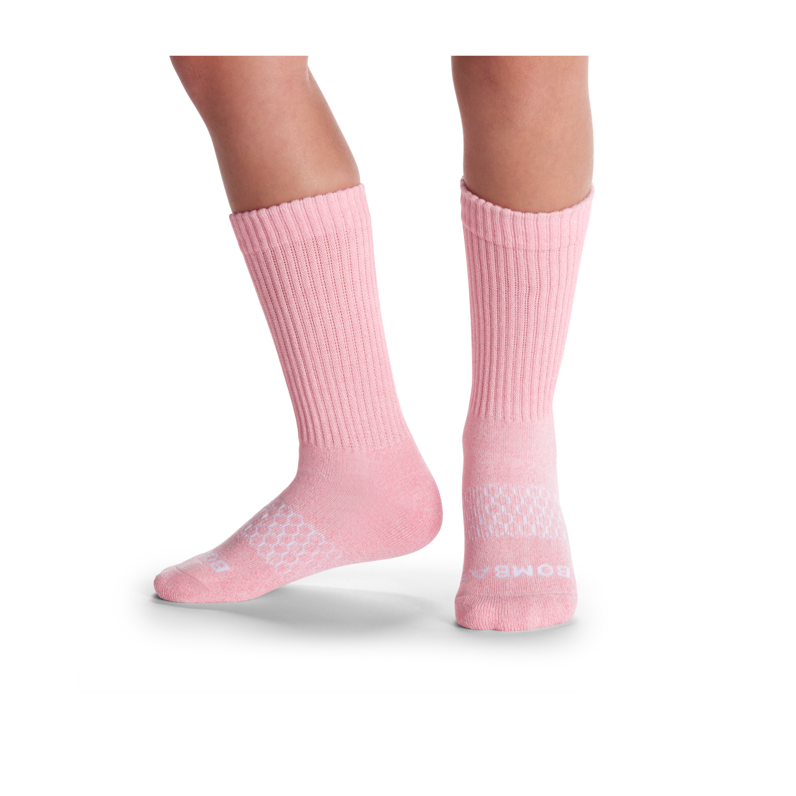 Youth Marl Calf Sock 4-Pack - mixed-pastel - 6