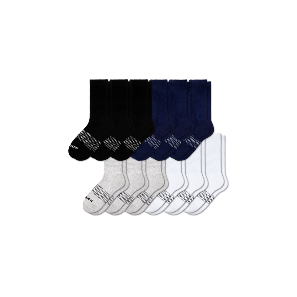 Women's Calf Sock 12-Pack - mixed-solids - 26