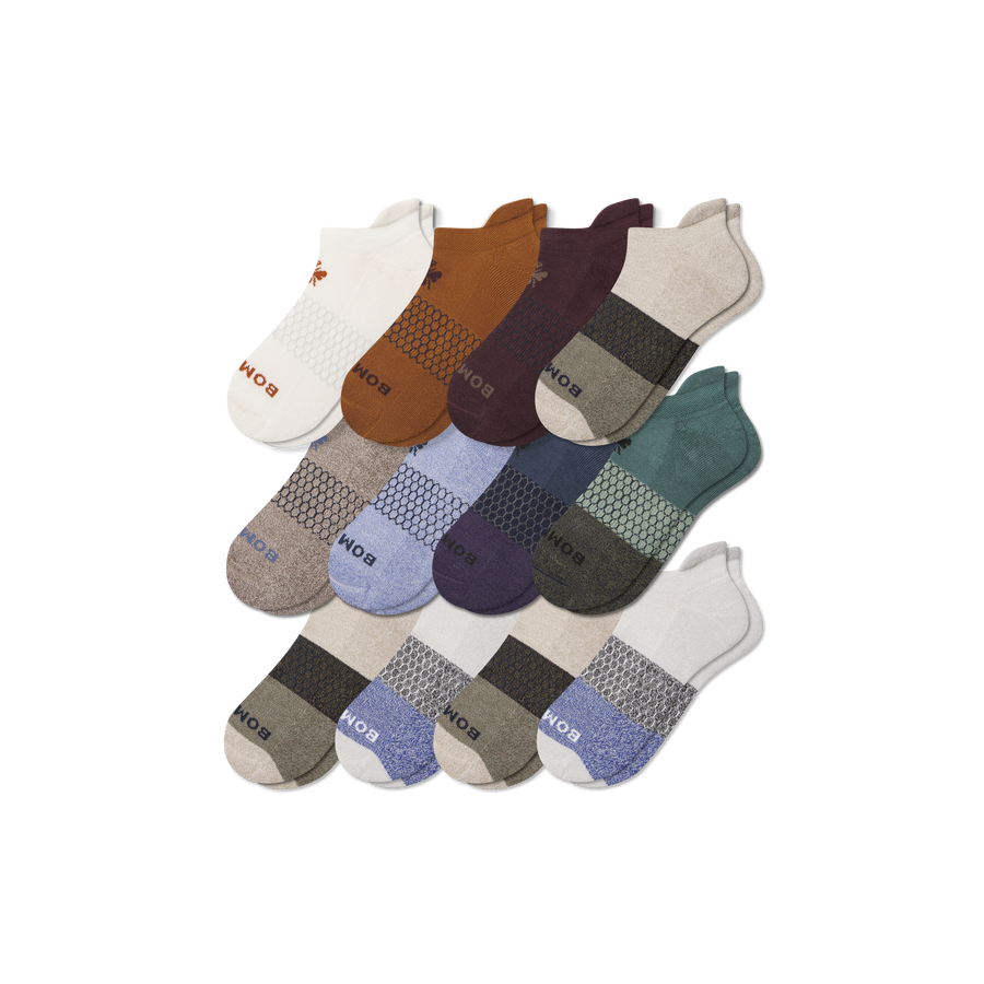 Men's Ankle Sock 12-Pack - Cushion Office Support