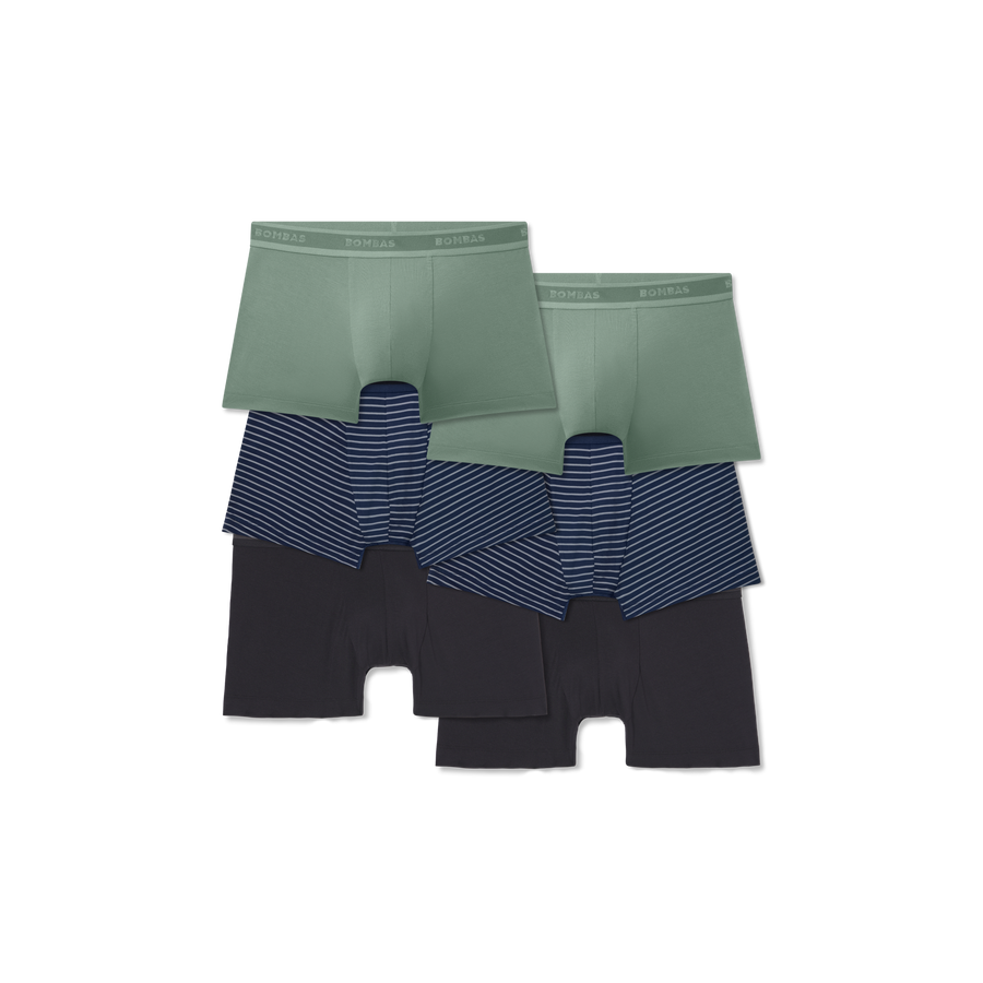 Men's Soft Flex Trunk 6-Pack - Modern Lounge Support