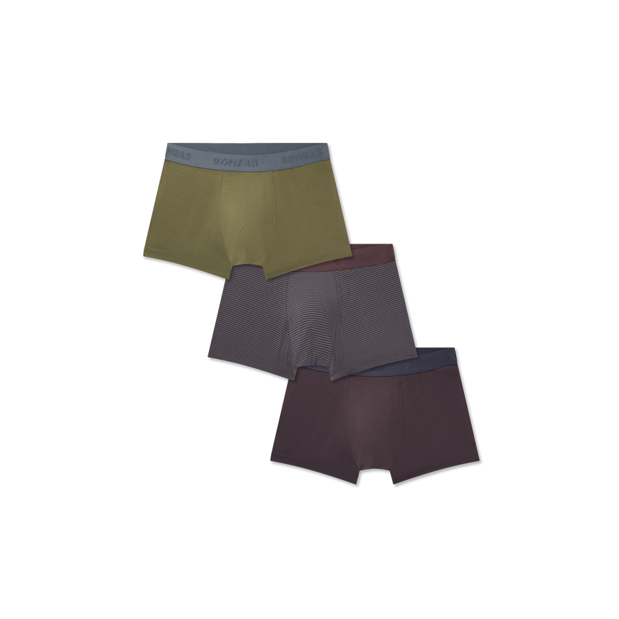 Men's Cotton Modal Blend Trunk 3-Pack - Daily Everyday Ease