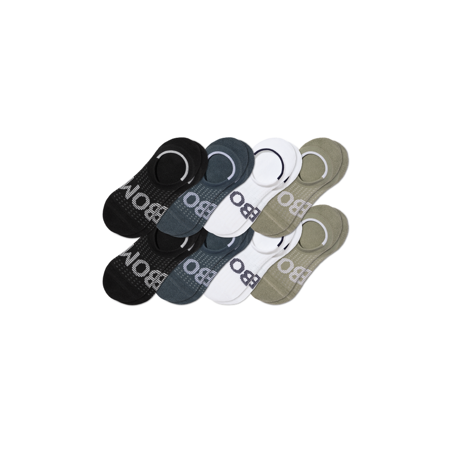 Men's All Sport Cushioned No Show Sock 8-Pack - Active Lounge Pair
