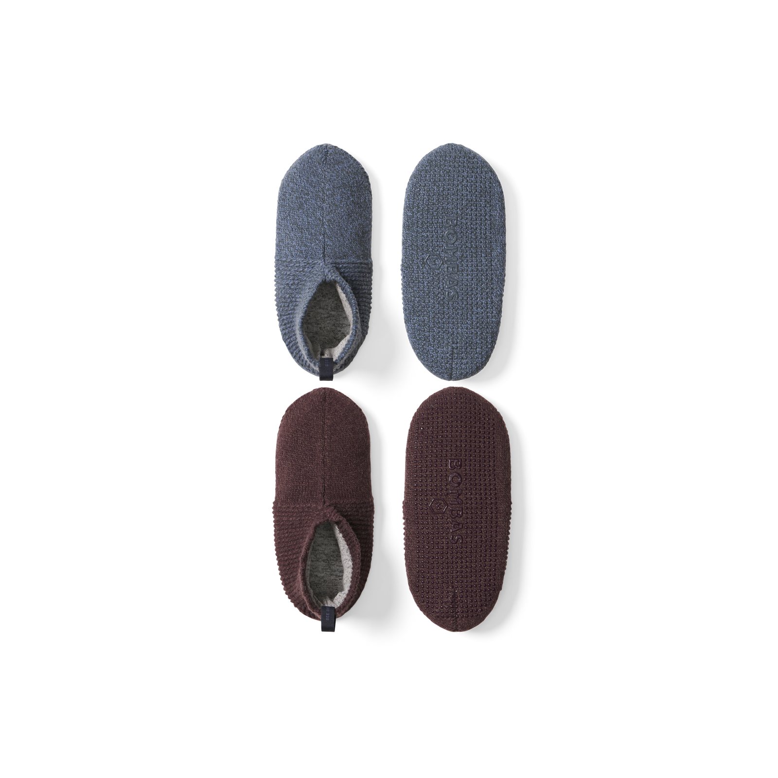 Men's Gripper Slipper 2-Pack - Pebble x All Spice L