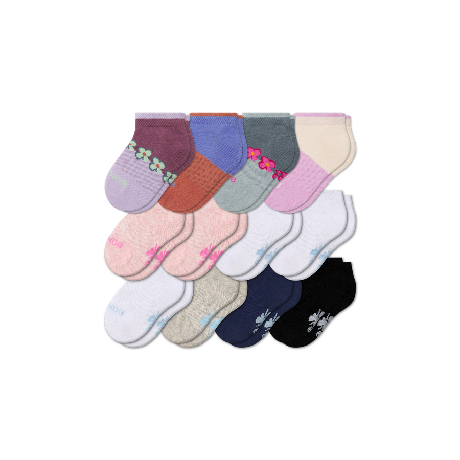Toddler Lightweight Ankle Sock 12-Pack - Everyday Pair