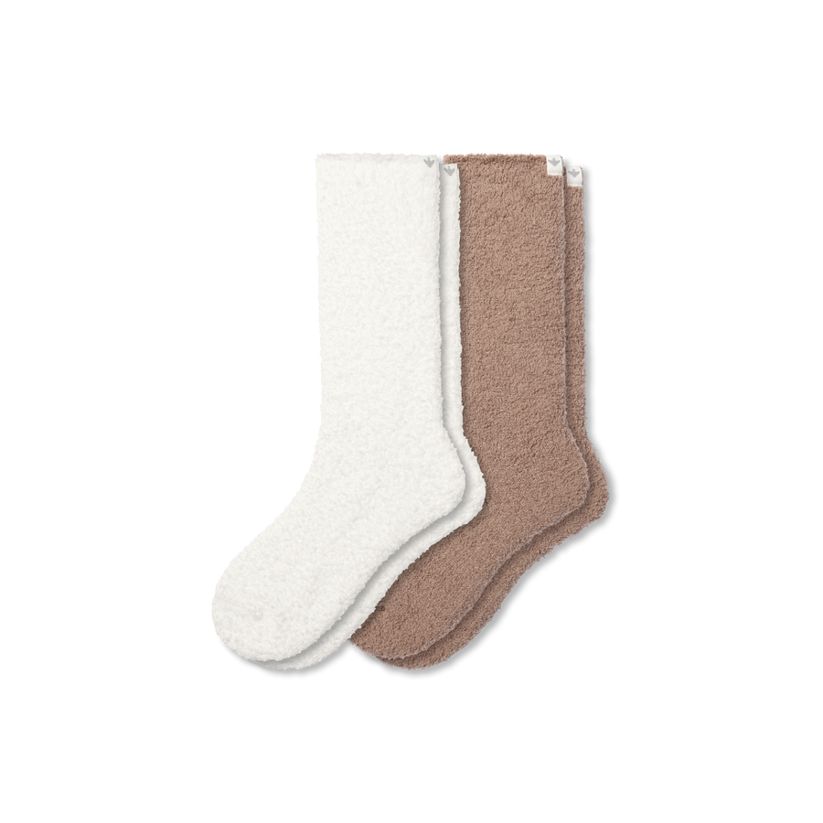 Women's Fuzzy Sock 2-Pack - Steady Studio Rotation