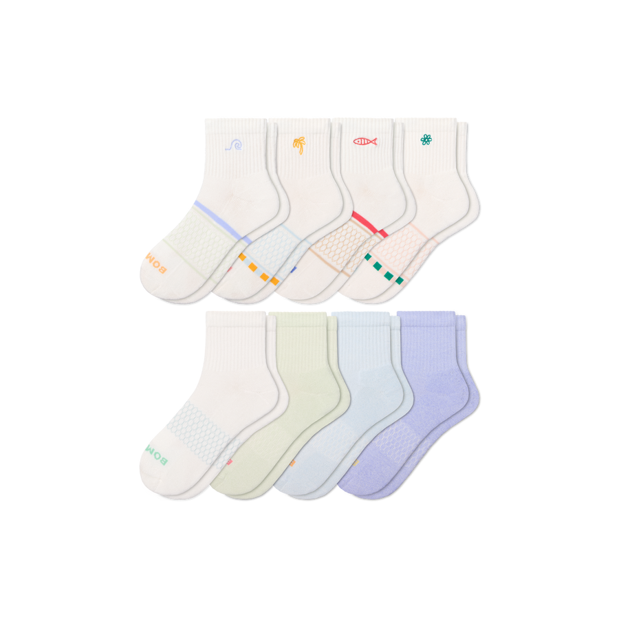 Women's Quarter Sock 8-Pack - Soft Everyday Wear