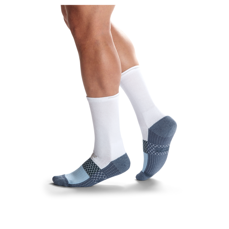 Men's Golf Calf Sock 3-Pack - vintage-blue-mix - 32
