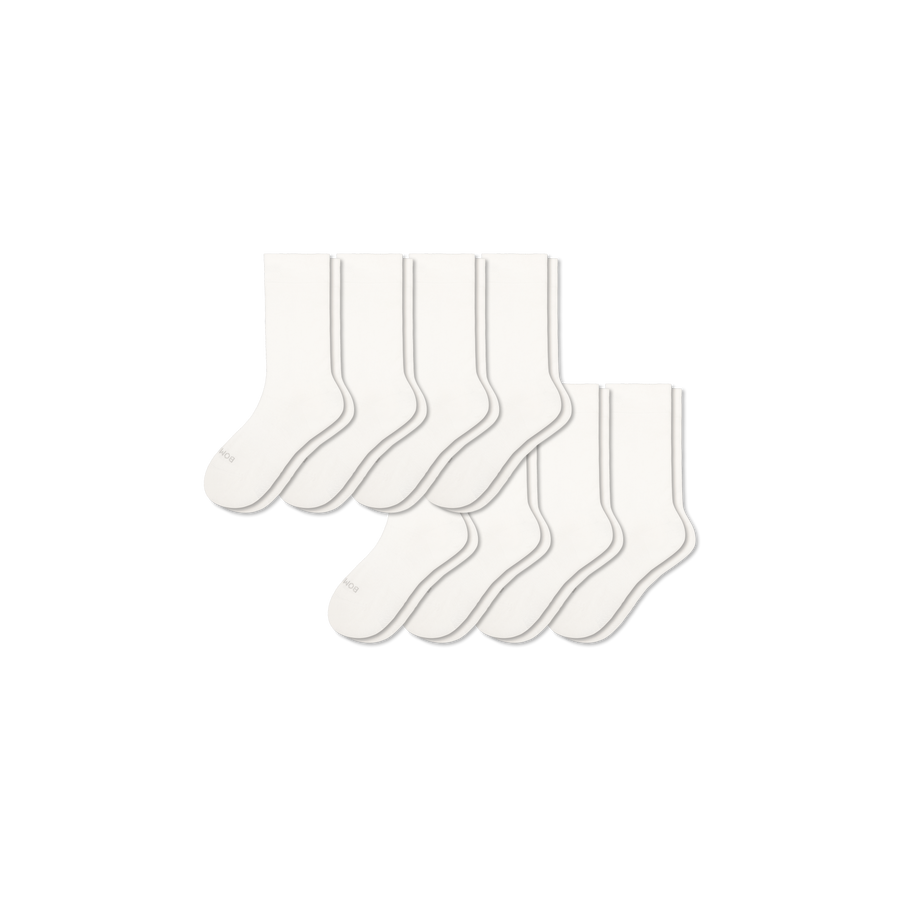 Youth Lightweight Calf Sock 8-Pack - Run School Step
