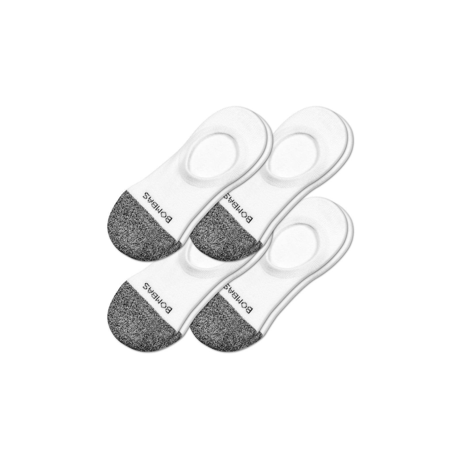 Men's Cushioned No Show Sock 4-Pack - white - 5