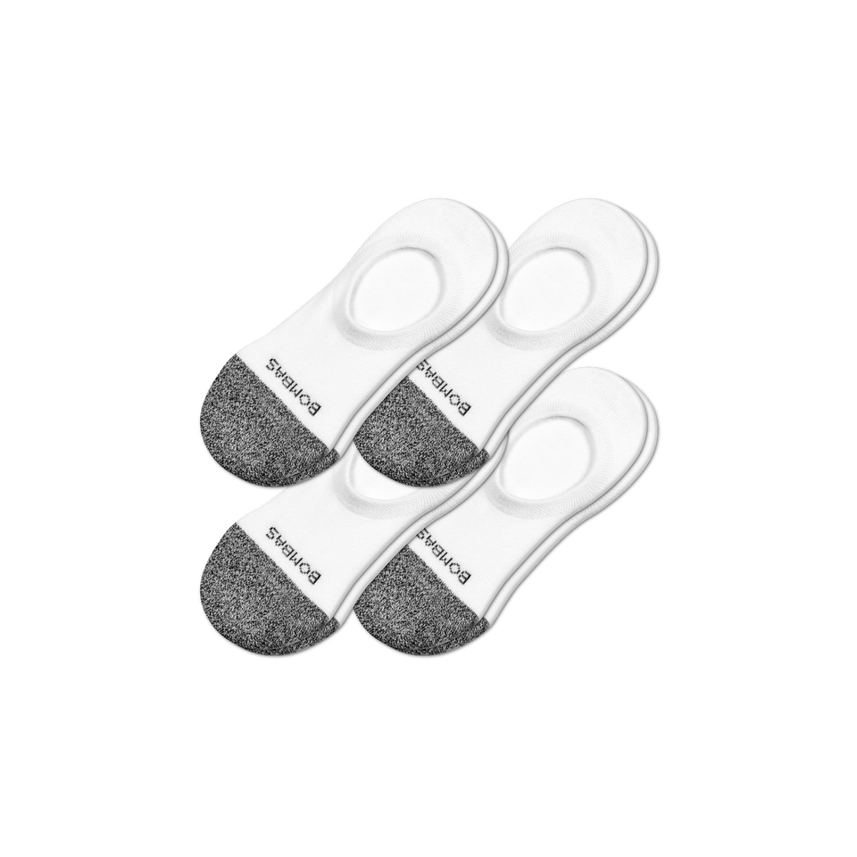 Men's Cushioned No Show Sock 4-Pack - white - 5