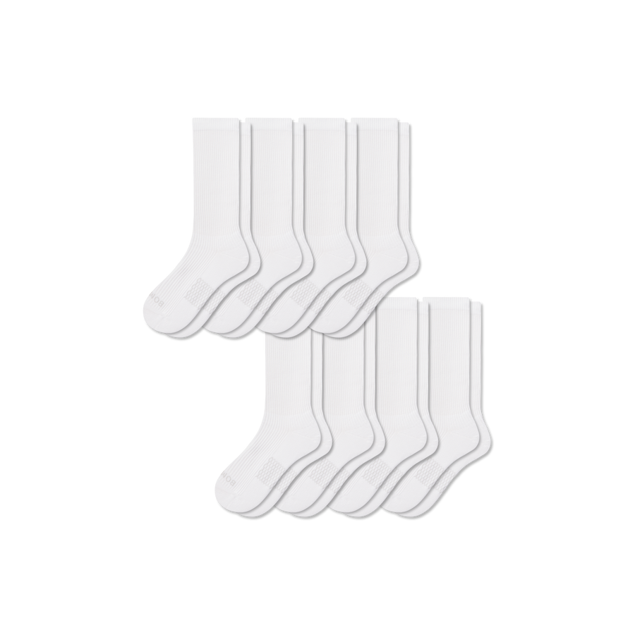 Women's Modern Rib Calf Sock 8-Pack - Daily Run Pair