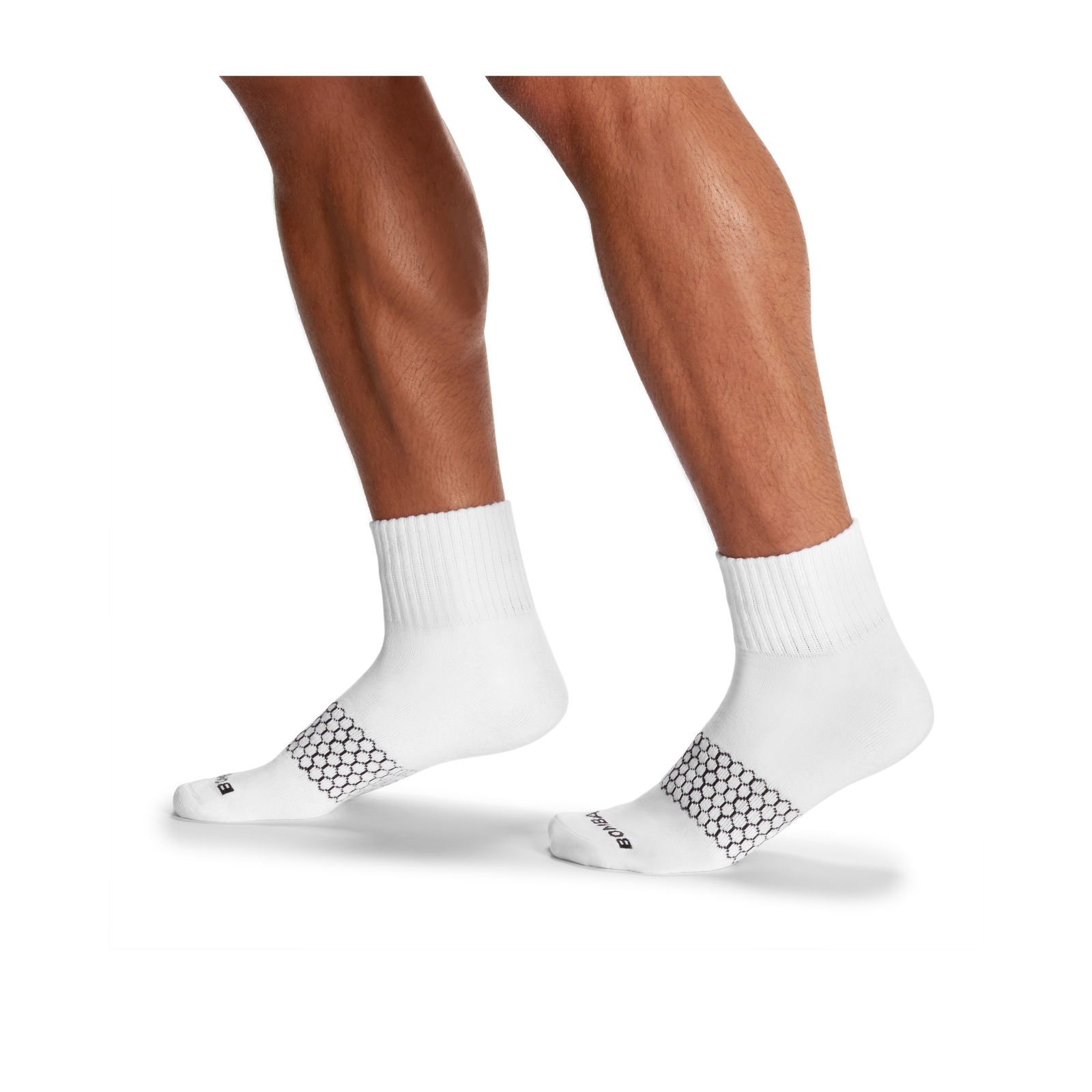 Men's Quarter Sock 8-Pack - white - 22